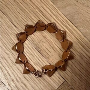 Eddie Borgo Rose Gold Cone Bracelet